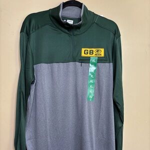 Green Bay Packers Long Sleeve Quarter Zip Shirt